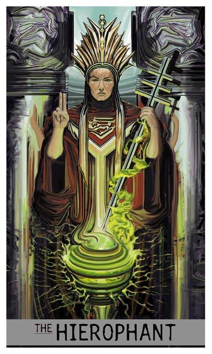 The Hierophant - V