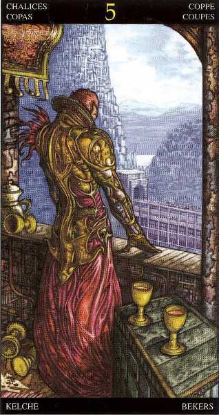 Five of Cups