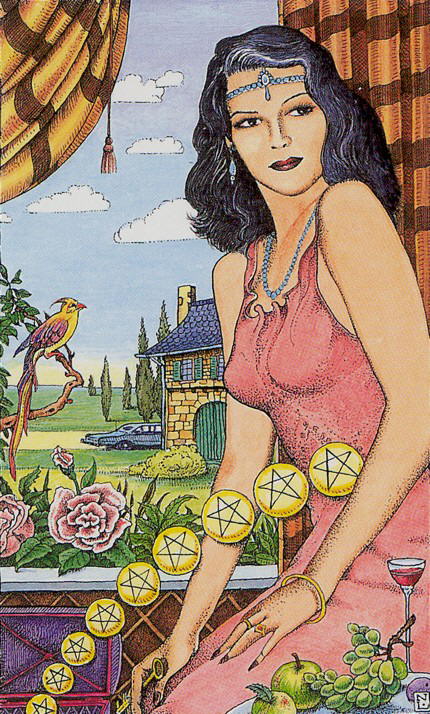 Nine of Pentacles
